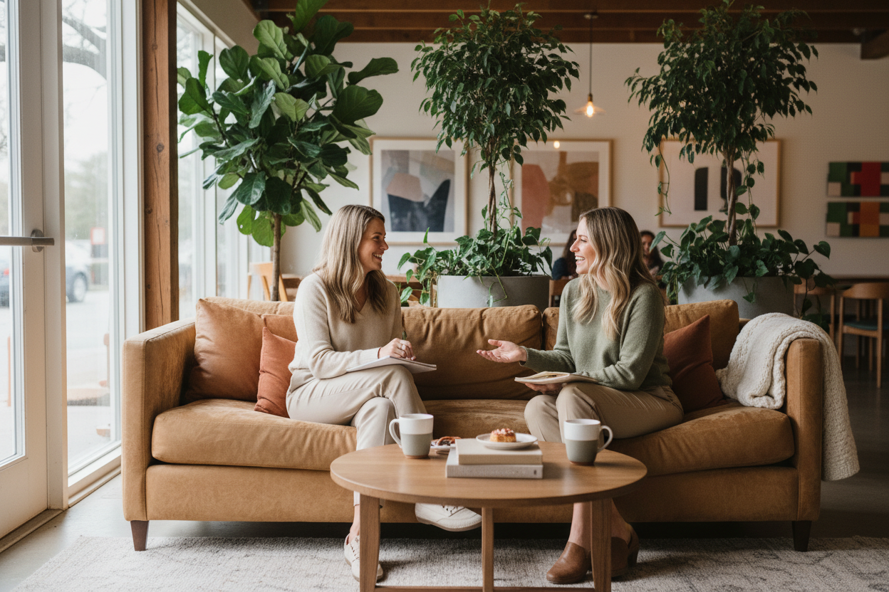 Gör den i en mer avslappnad miljö